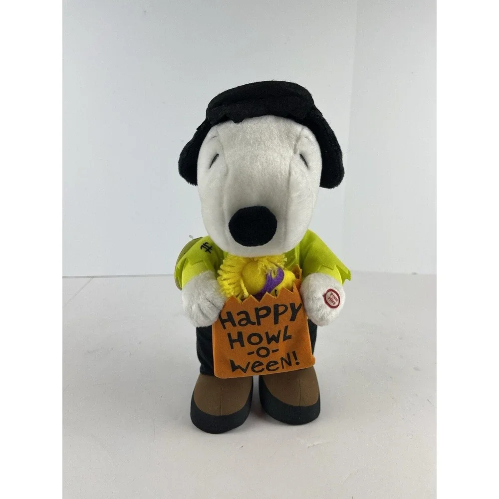 Halloween Snoopy Frankenbeagle and Woodstock Peanuts Hallmark Doesn't‎ Work